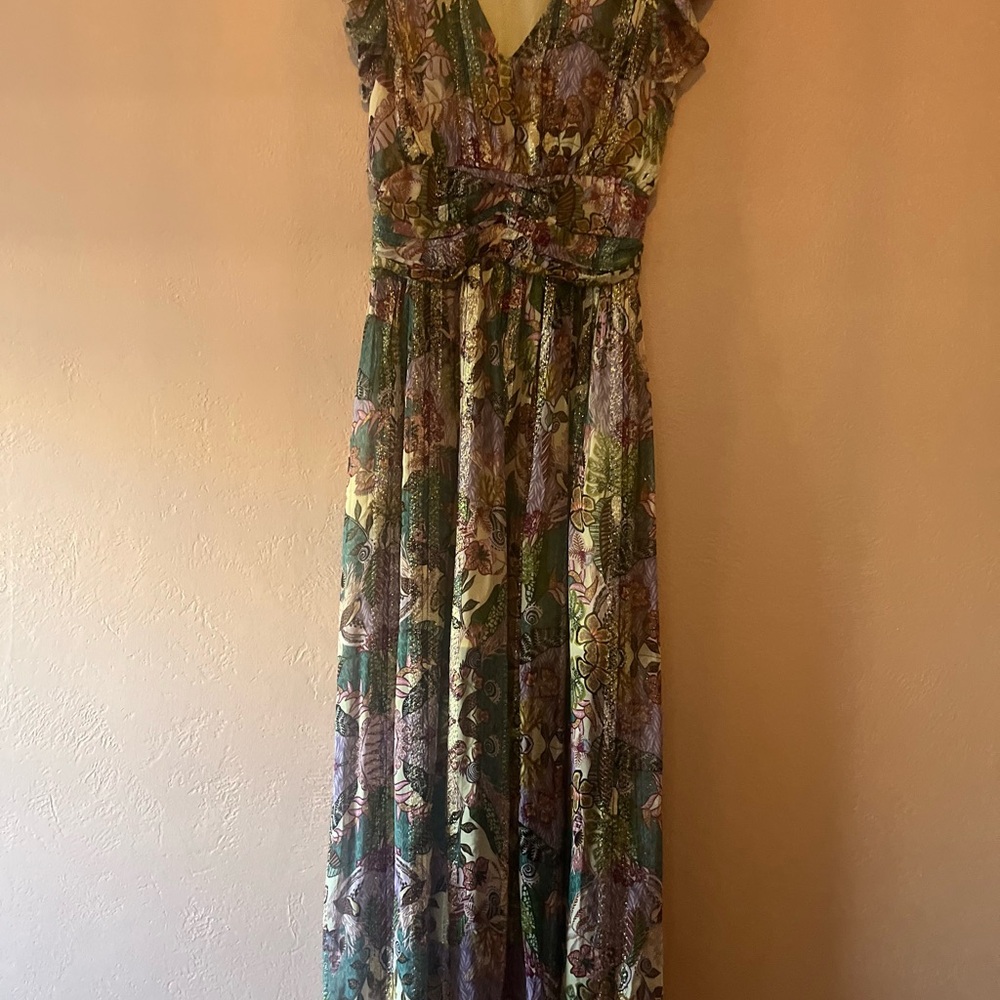 Jennsen Ruched Maxi Dress - - Picture 2 of 8